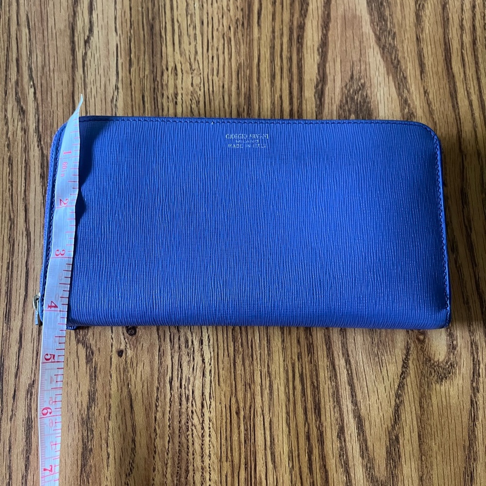 Giorgio Armani Blue Wallet - Picture 14 of 14